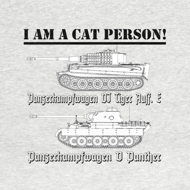 I Am A Cat Person (TANKS) by General-Rascal